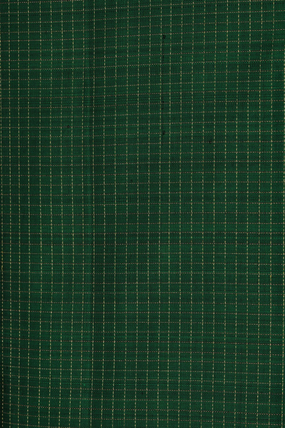 Image of Arani Silk Kattam Green Saree